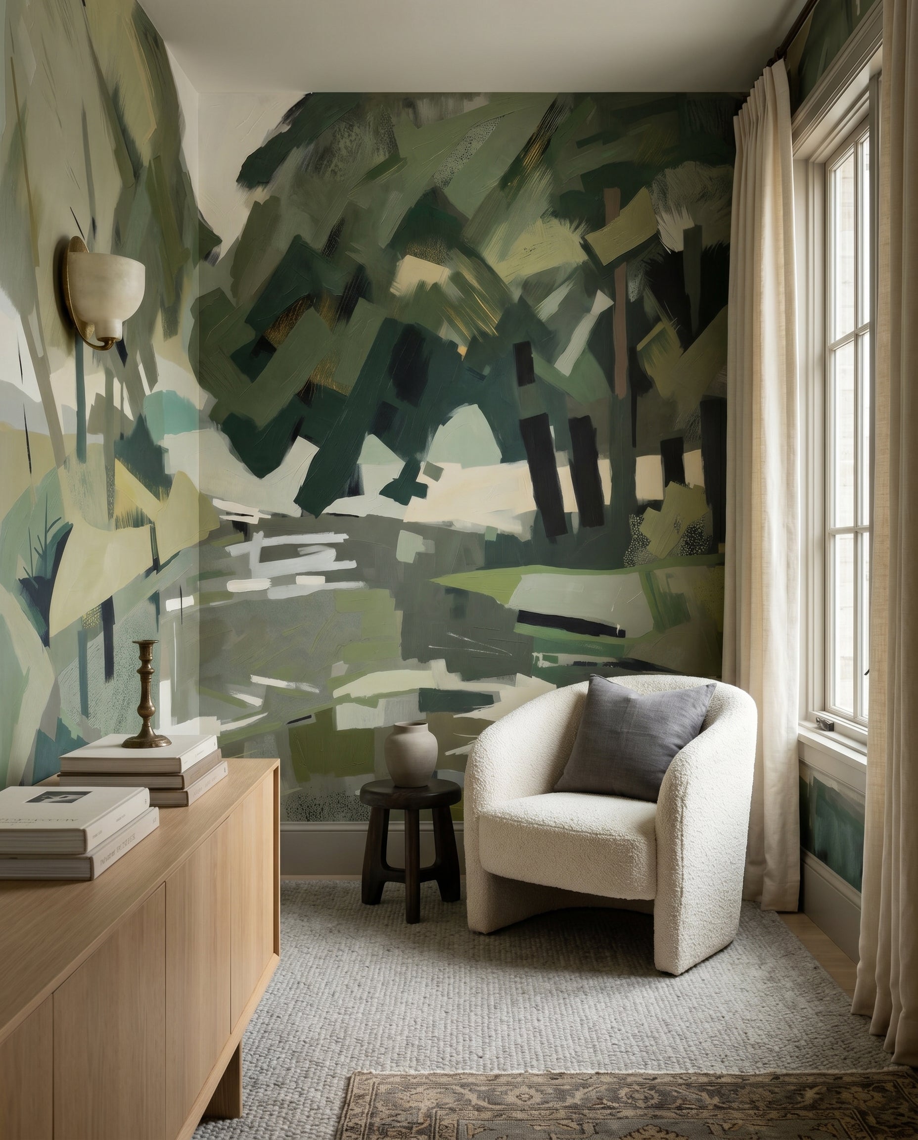 Wallpaper - Velvet Forest | LPM Home | Le Petit Marché Home Furniture LLC