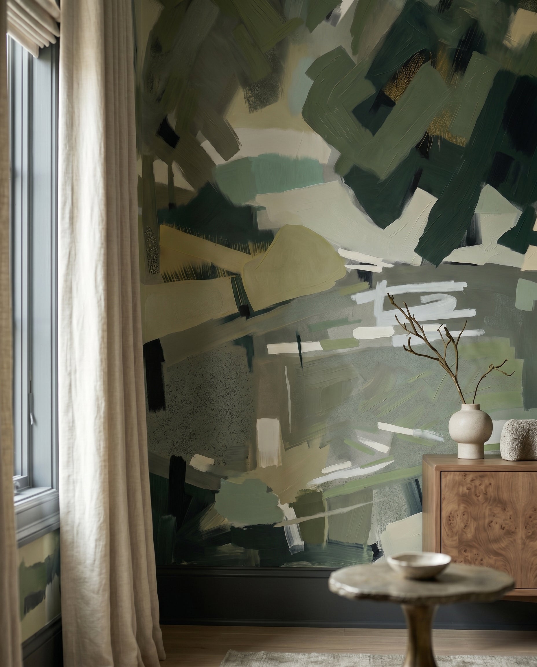 Wallpaper - Velvet Forest | LPM Home | Le Petit Marché Home Furniture LLC