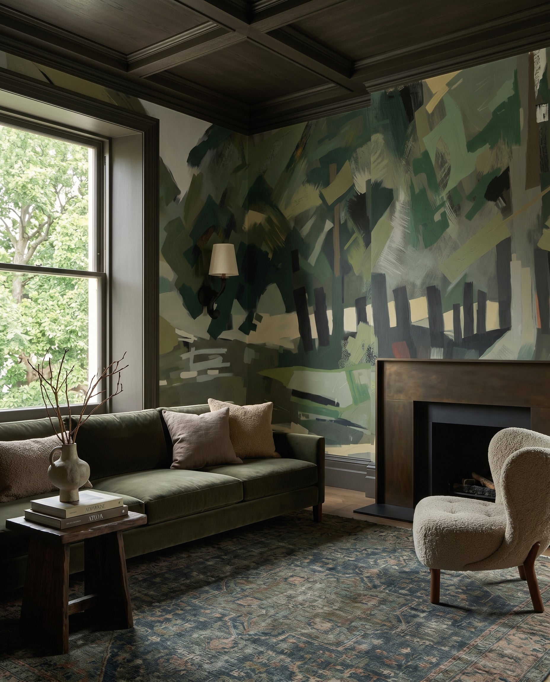 Wallpaper - Velvet Forest | LPM Home | Le Petit Marché Home Furniture LLC