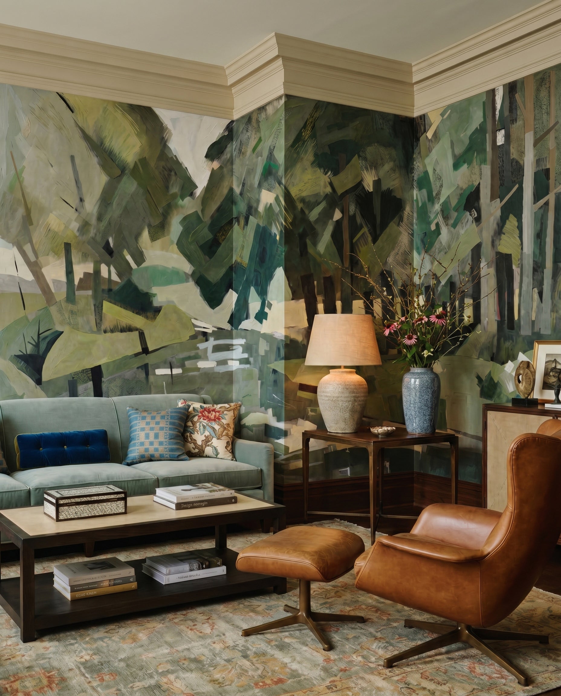 Wallpaper - Velvet Forest | LPM Home | Le Petit Marché Home Furniture LLC