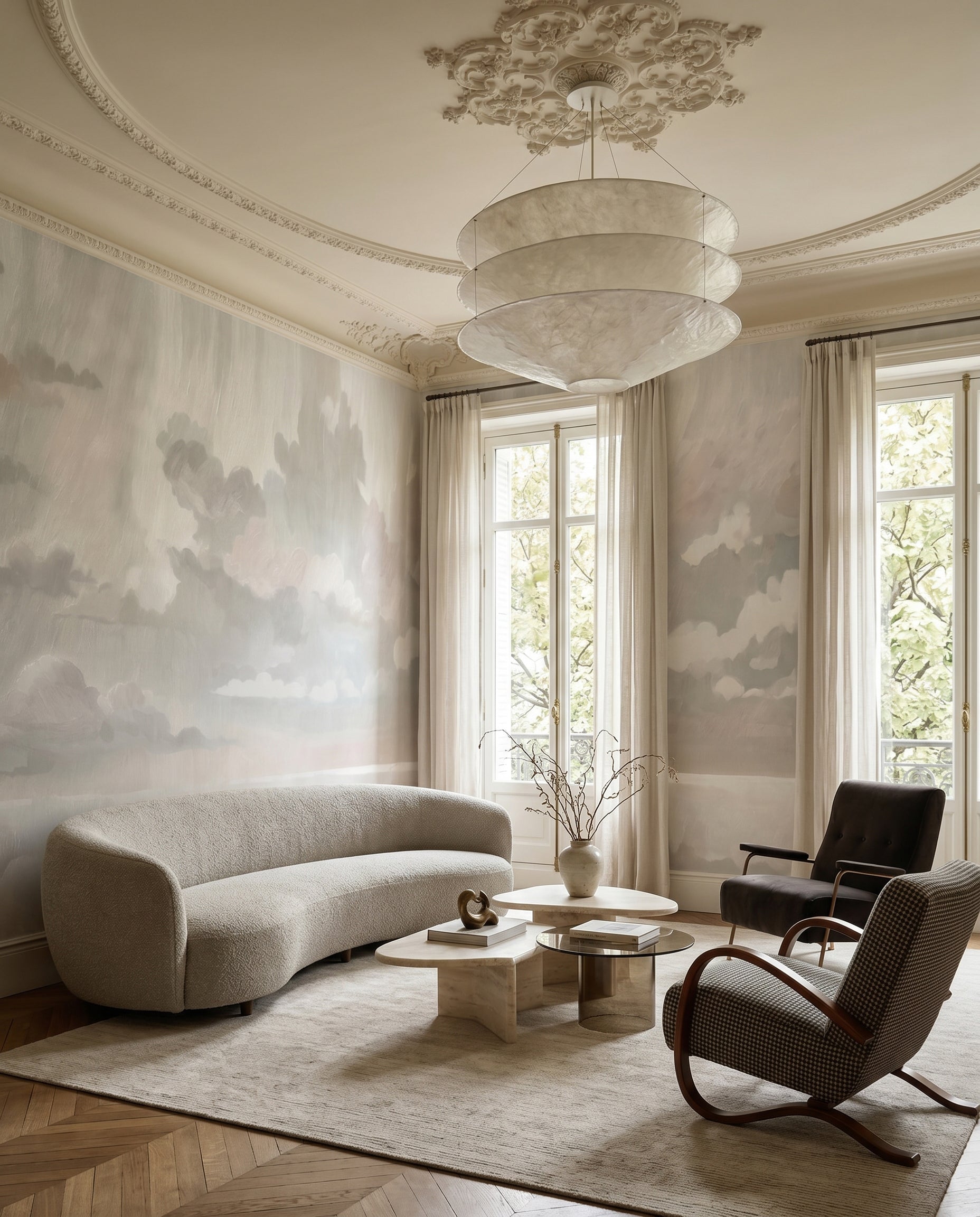 Wallpaper - Velvet Smoke | LPM Home | Le Petit Marché Home Furniture LLC