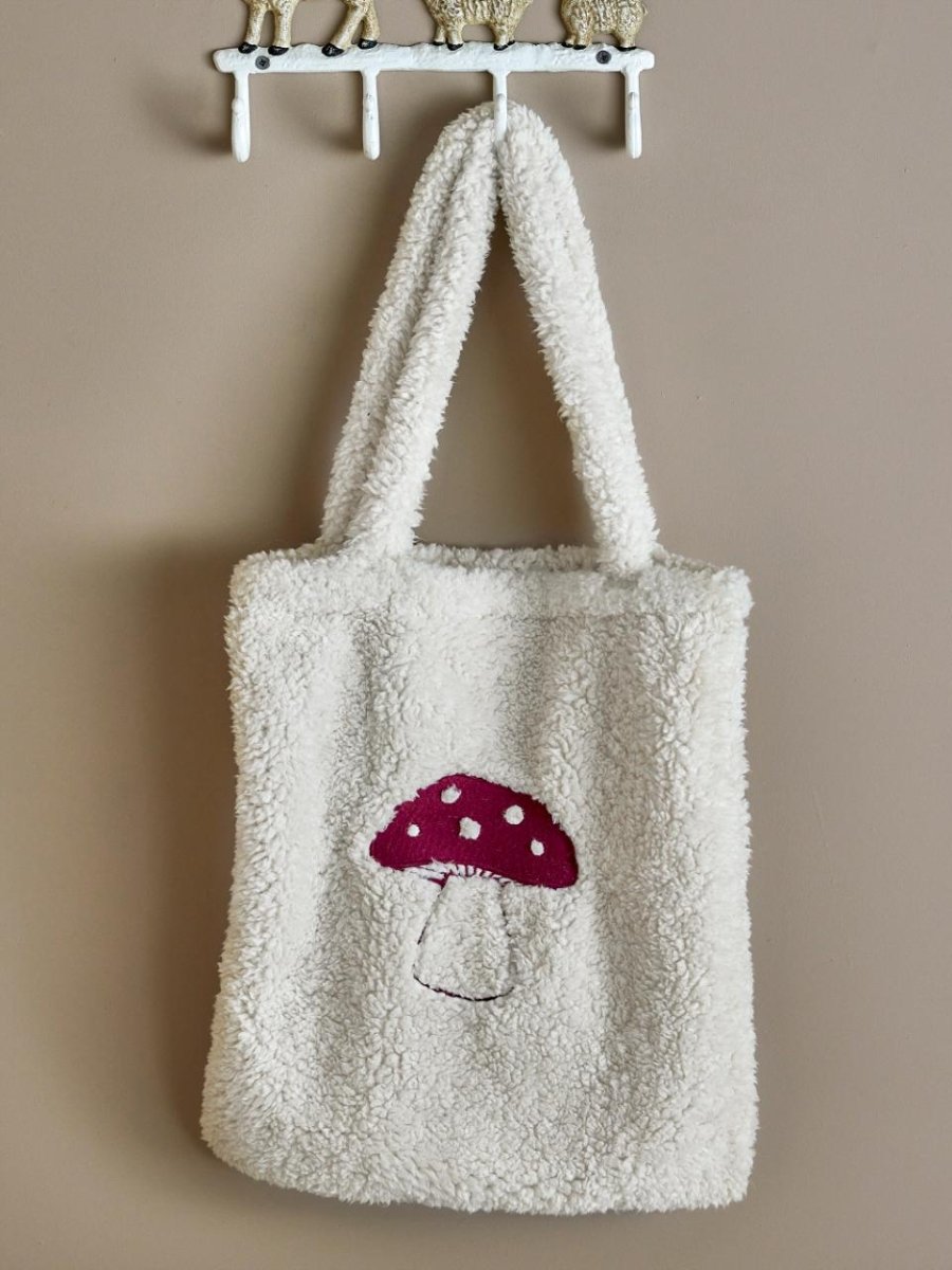Bag Mushroom, White - Le Petit Marché Home Furniture