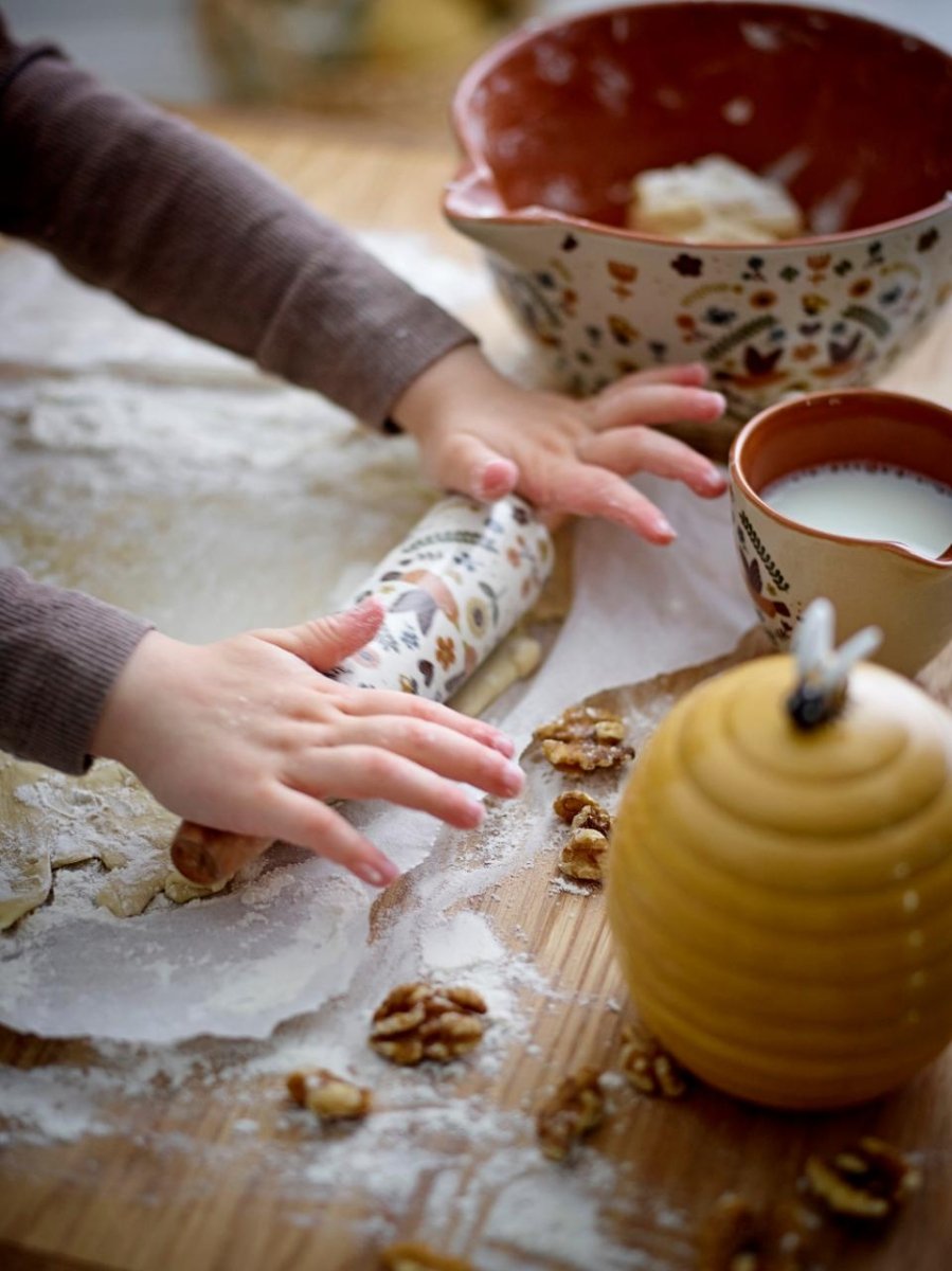 Baking Set Bryn, Brown, Stoneware - Le Petit Marché Home Furniture