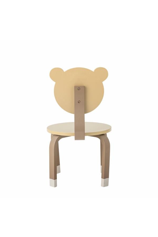 Bear Chair Marle, Brown, FSC®100%, MDF (Pre - Order) - LPM Home