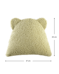 Bear Cushion, Matcha - Le Petit Marché Home Furniture