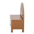 Bench Marisol, Brown, MDF - Le Petit Marché Home Furniture