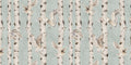 Birch and Owls - Blue - Le Petit Marché Home Furniture