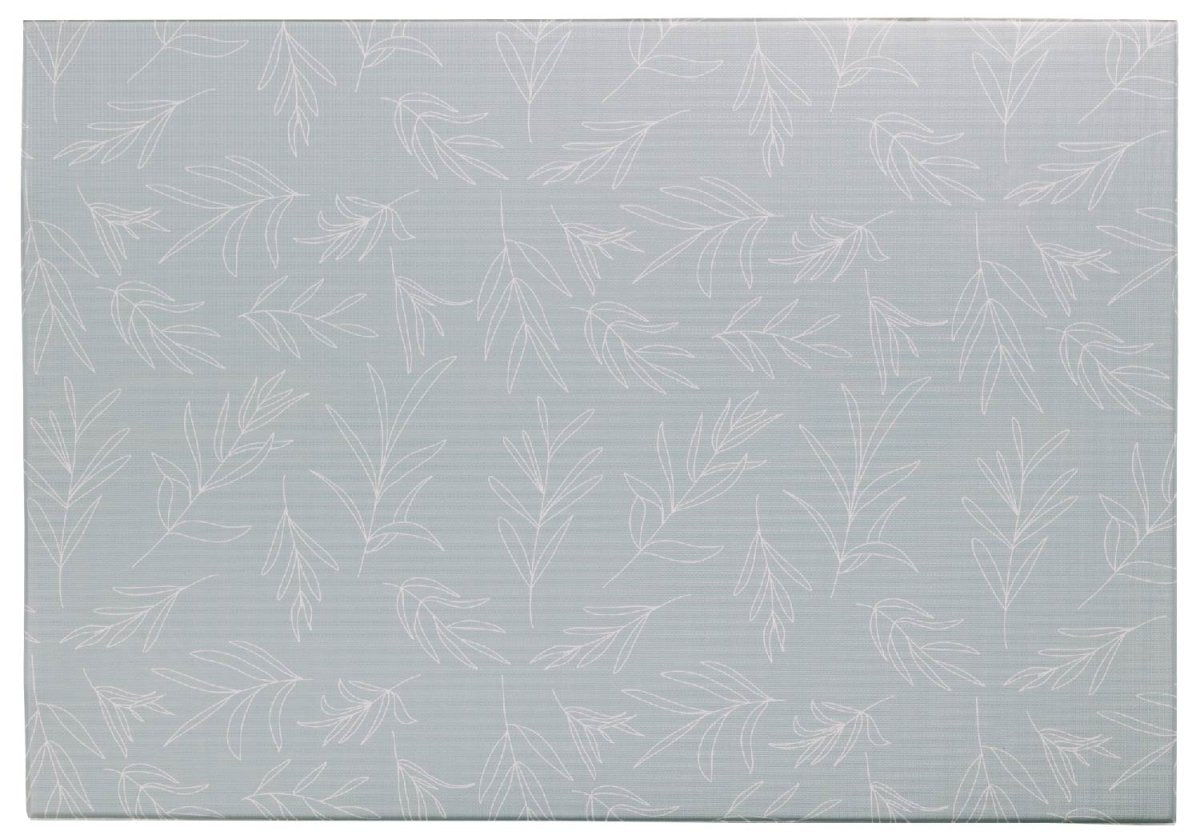 Boho Beige and Sage Leaf Luxury Reversible Playmat, 100% TPU Foam - LPM Home