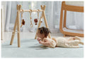 Boho Beige and Sage Leaf Luxury Reversible Playmat, 100% TPU Foam - LPM Home