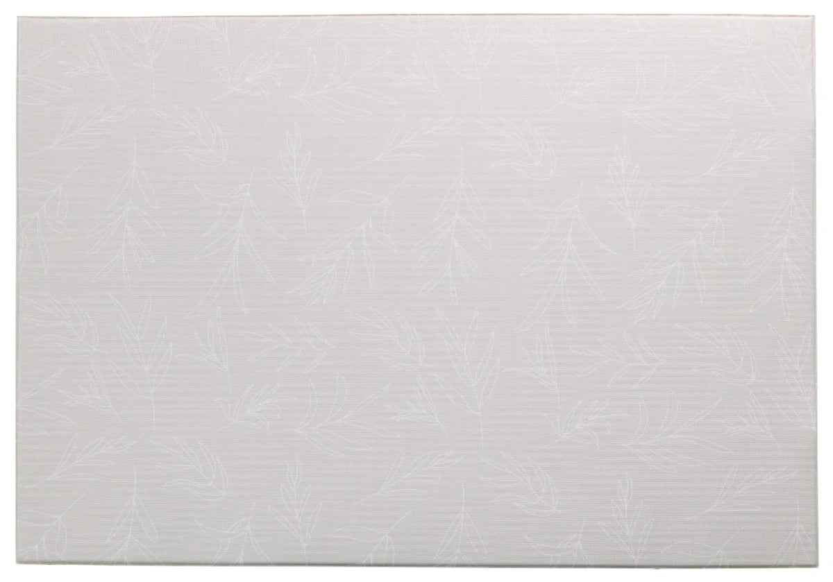 Boho Blue and Beige Leaf Luxury Reversible Playmat, 100% TPU Foam - LPM Home