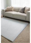 Boho Blue and Beige Leaf Luxury Reversible Playmat, 100% TPU Foam - LPM Home