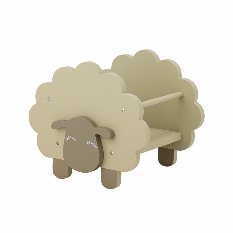 Bookcase Sheep Dolly, Grey, 100% FSC - Le Petit Marché Home Furniture