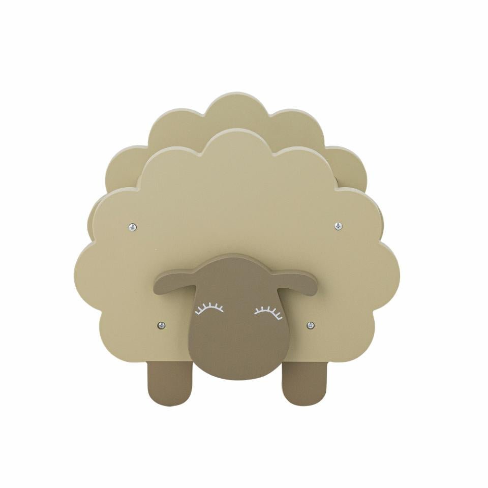 Bookcase Sheep Dolly, Grey, 100% FSC - Le Petit Marché Home Furniture