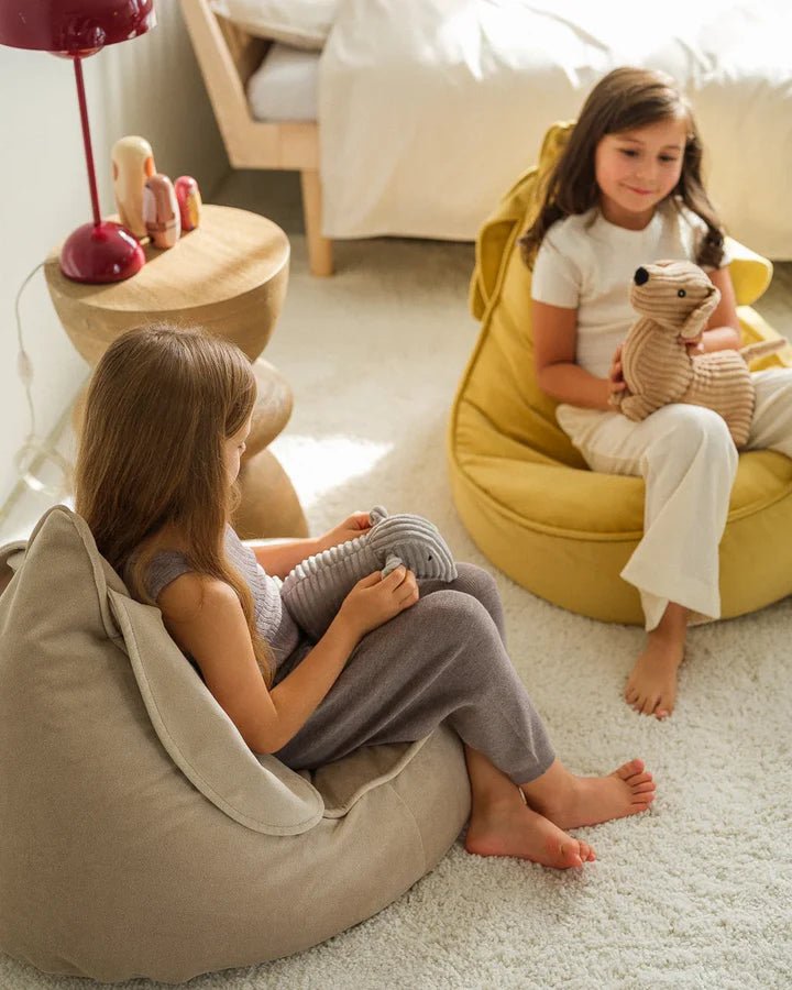 Bunny Beanbag, Salted Caramel (Pre - Order) - Le Petit Marché Home Furniture