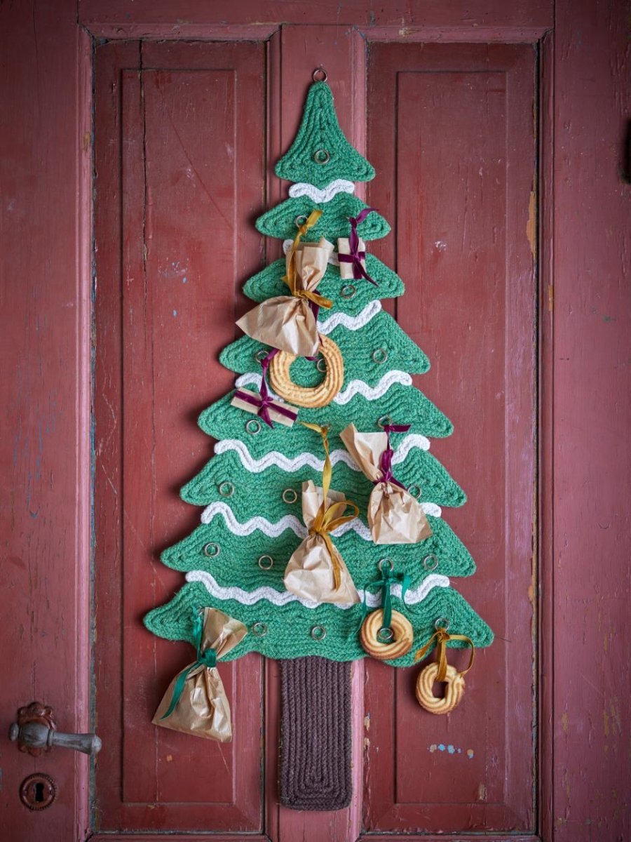 Calendar Christmas Tree Douglas, Green, Cotton - LPM Home
