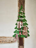 Calendar Christmas Tree Douglas, Green, Cotton - LPM Home