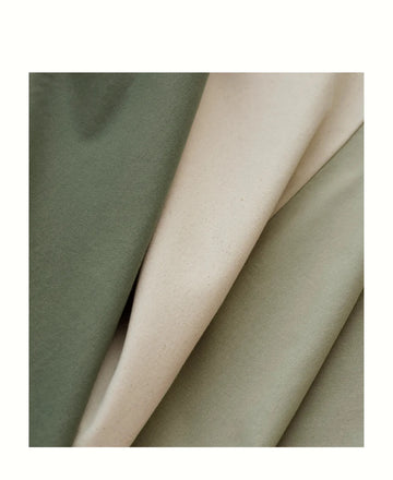 Camp Bed Canopy Circus, Green/Undyed (Pre - Order) - LPM Home