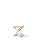 Camp Bed Table, High, Oak (Pre - Order) - LPM Home