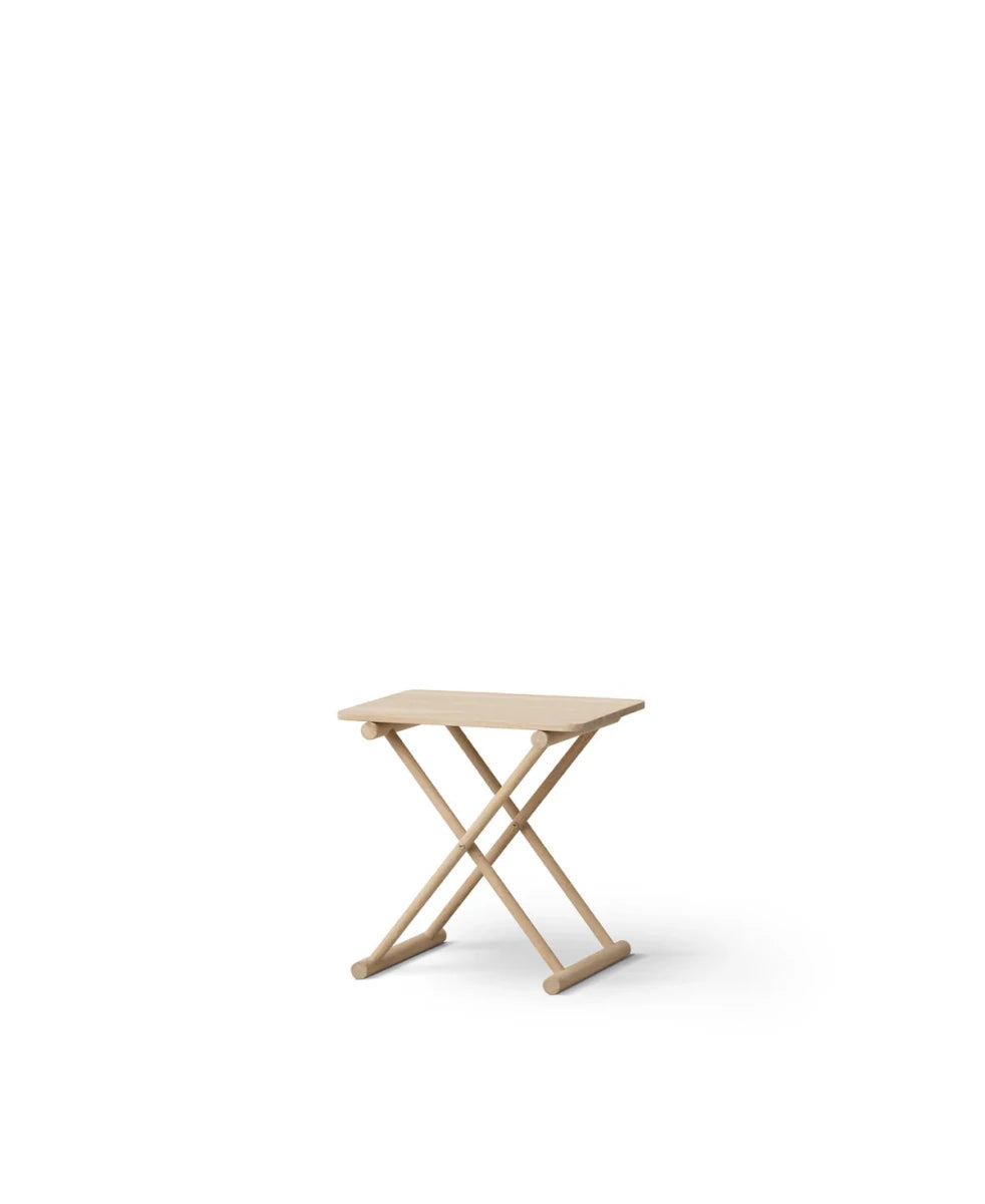 Camp Bed Table, High, Oak (Pre - Order) - LPM Home