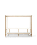 Camp Canopy Bed, White/Oak (Pre - Order) - LPM Home