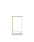 Camp Clothes Rail, White/Oak (Pre - Order) - LPM Home