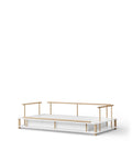 Camp Day Bed, White/Oak (Pre - Order) - LPM Home