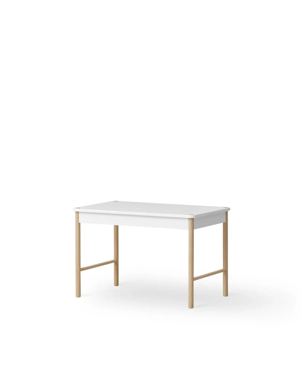 Camp Toddler Play Table, White/Oak (Pre - Order) - LPM Home