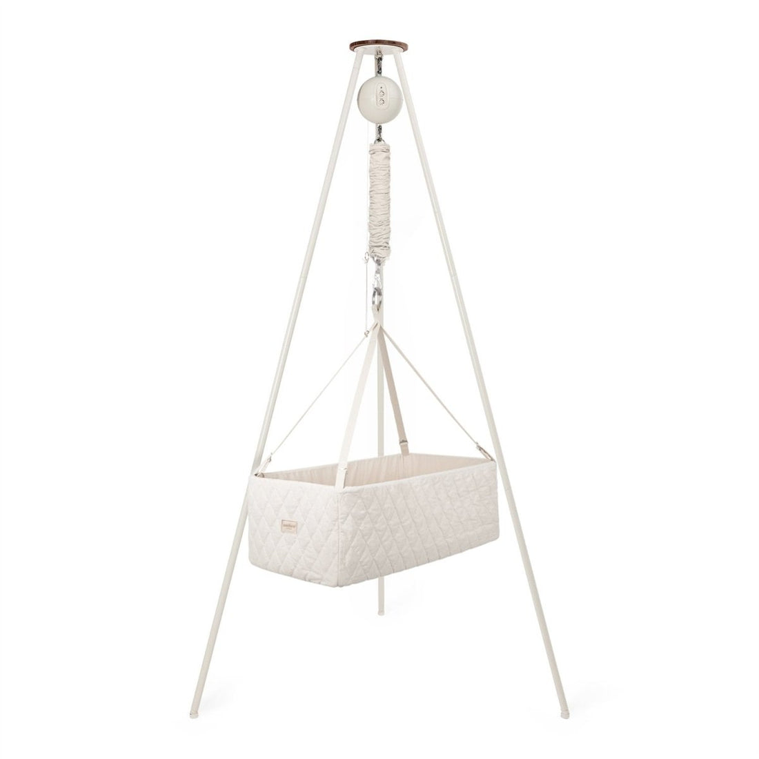 Classic Cradle Moonboon Bundle Nature - with Motor and Tripod Stand 2.0 (white) - LPM Home