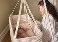 Classic Cradle Moonboon Bundle Nature - with Motor and Tripod Stand 2.0 (white) - LPM Home