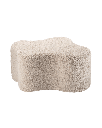 Cloud Pouffe, Biscuit (Pre - Order) - Le Petit Marché Home Furniture