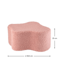 Cloud Pouffe, Guava (Pre - Order) - Le Petit Marché Home Furniture