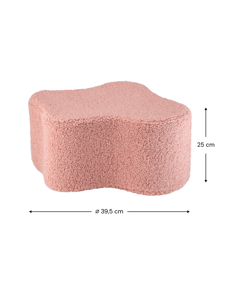 Cloud Pouffe, Guava (Pre - Order) - Le Petit Marché Home Furniture
