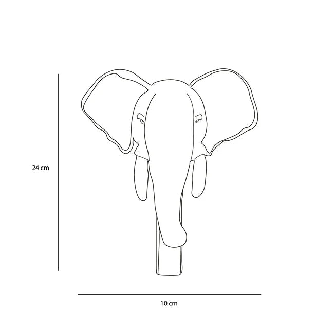 Coat Hanger, Elephant - Le Petit Marché Home Furniture
