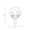 Coat Hanger, Lion - Le Petit Marché Home Furniture