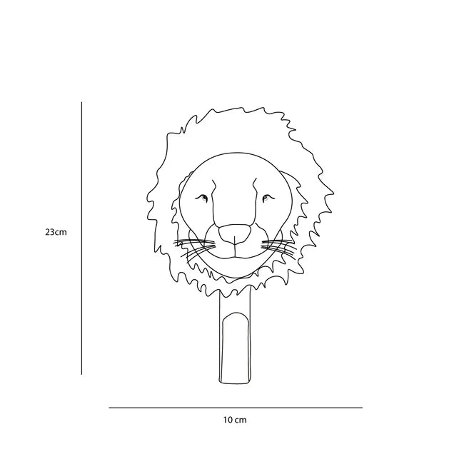 Coat Hanger, Lion - Le Petit Marché Home Furniture