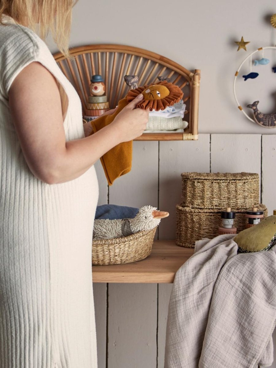 Comfort Blanket Elvin, Nature, Cotton Oeko - Tex - Le Petit Marché Home Furniture