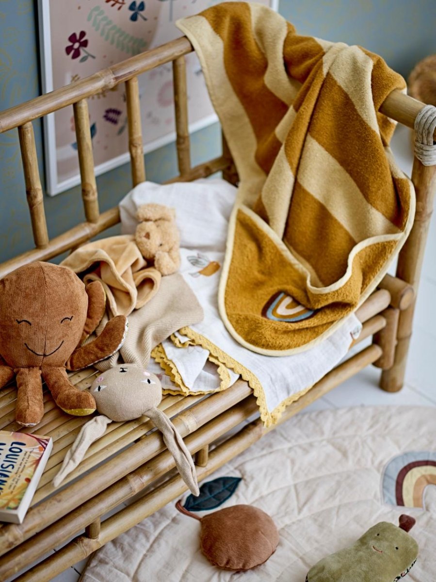 Comfort Blanket Fraya, Nature, Cotton Oeko - Tex - Le Petit Marché Home Furniture