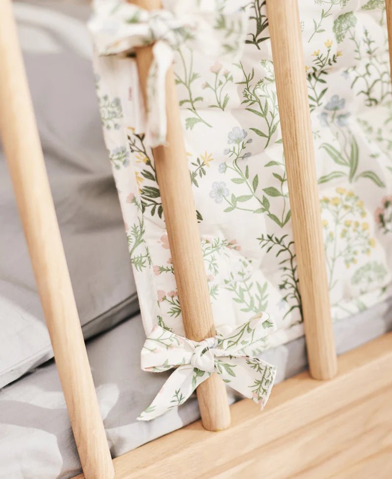 Cot Bumper, Summer Flowers - LPM Home