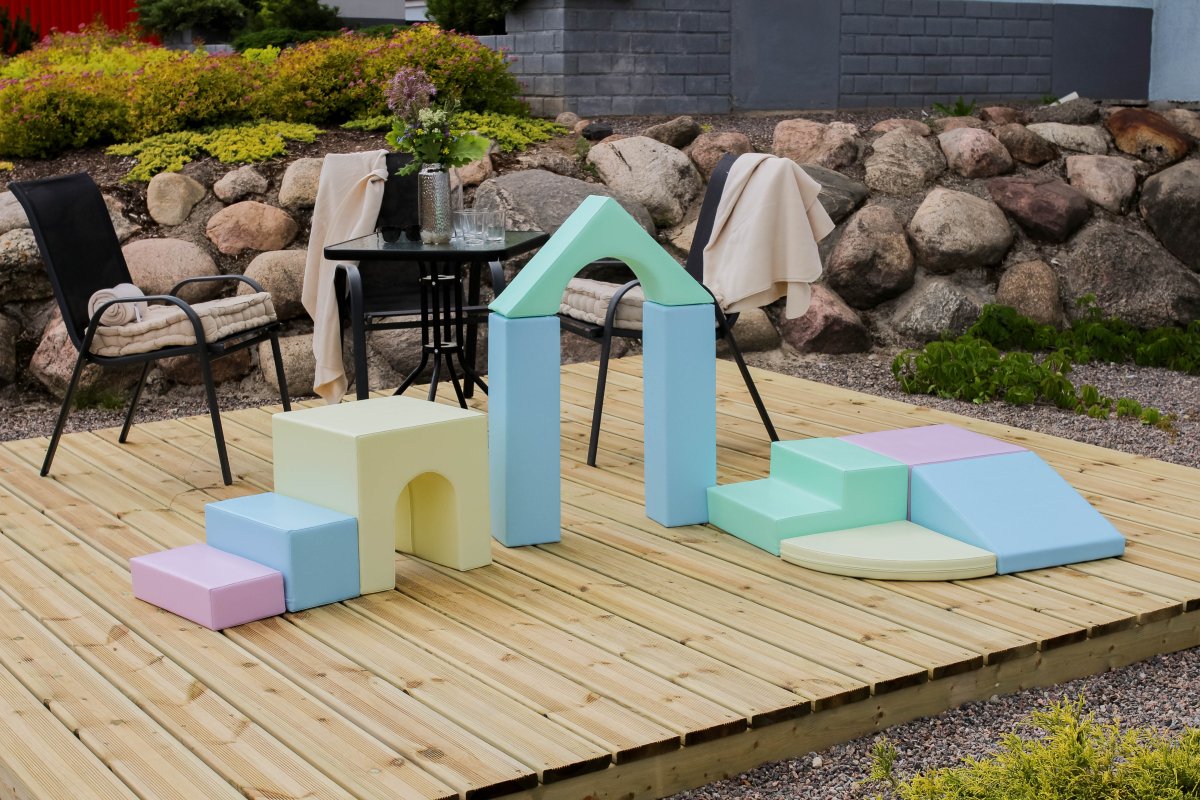 Creativity Multifunctional Foam Play Set, Light Pastel (Pre - Order) - Le Petit Marché Home Furniture