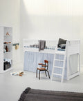 Curtain for Seaside Classic Bunk Bed, Low Loft Bed and Junior Low Loft Bed, Blue Striped (Pre - Order) - LPM Home
