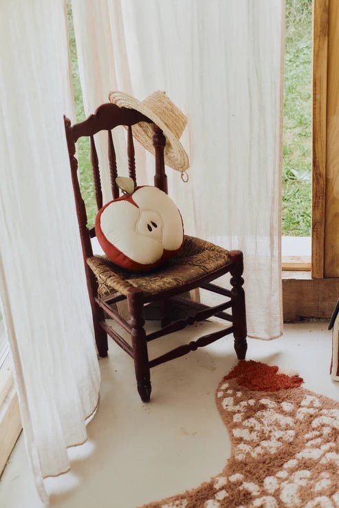 Cushion, Apple - Le Petit Marché Home Furniture