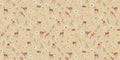 Dancing Deer - Yellow - Le Petit Marché Home Furniture