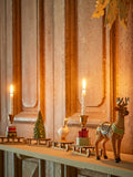 Deco Sleigh Dasher, Multi, Polyresin - LPM Home