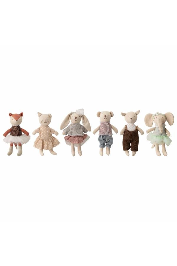 Doll Animal Friends, Multi, Cotton (Pre - Order) - LPM Home