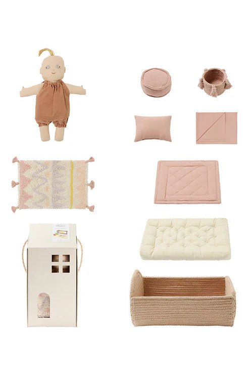 Doll Set, Mini Lorena Ammi - Le Petit Marché Home Furniture