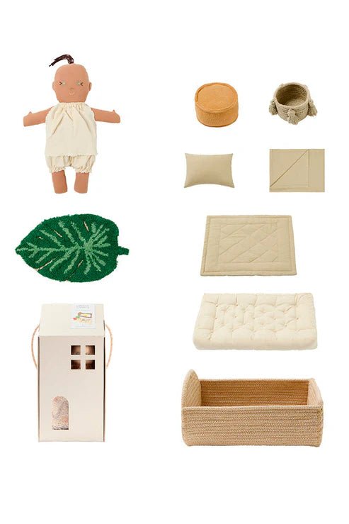 Doll Set, Mini Lorena Sana - Le Petit Marché Home Furniture