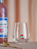 Drinking Glass Summer Misa, Set of 4 - Le Petit Marché Home Furniture