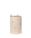 Embroidered Storage Basket, Large - LPM Home
