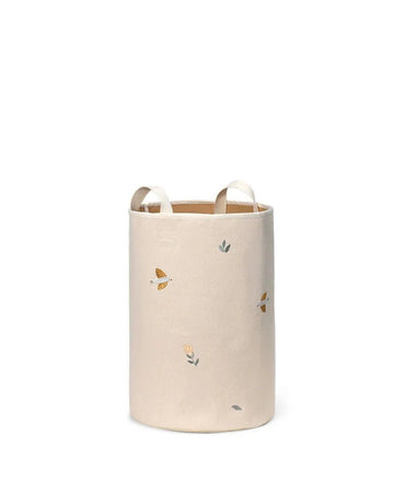 Embroidered Storage Basket, Large - LPM Home