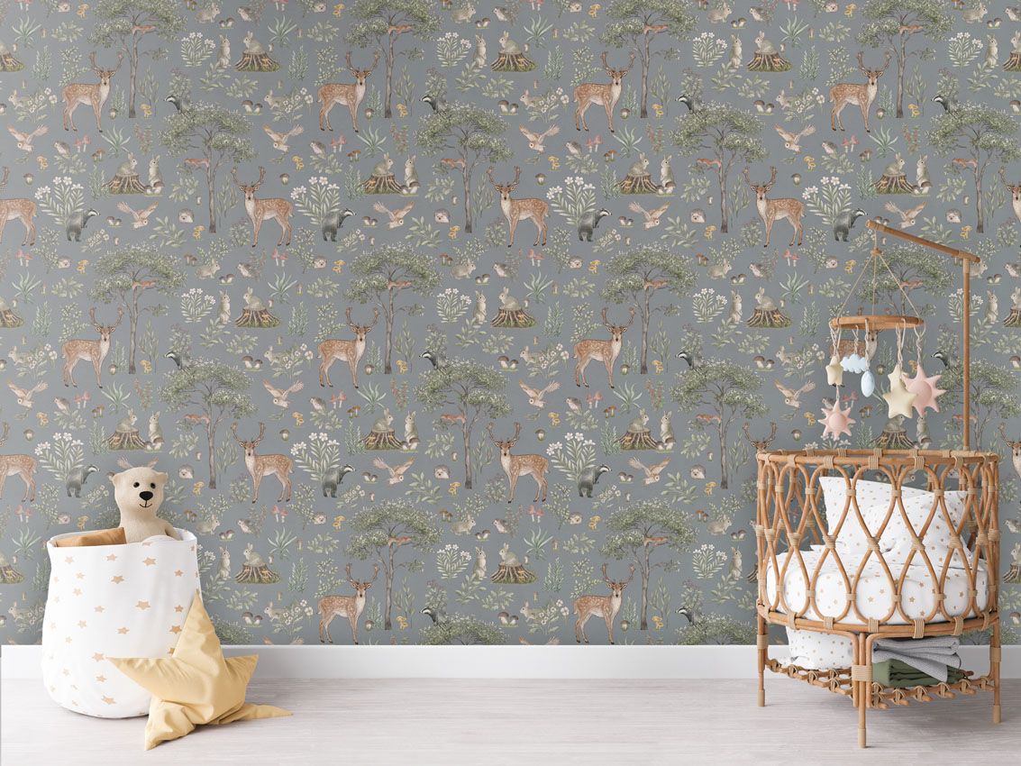Fantastic Forest - Blue - Le Petit Marché Home Furniture